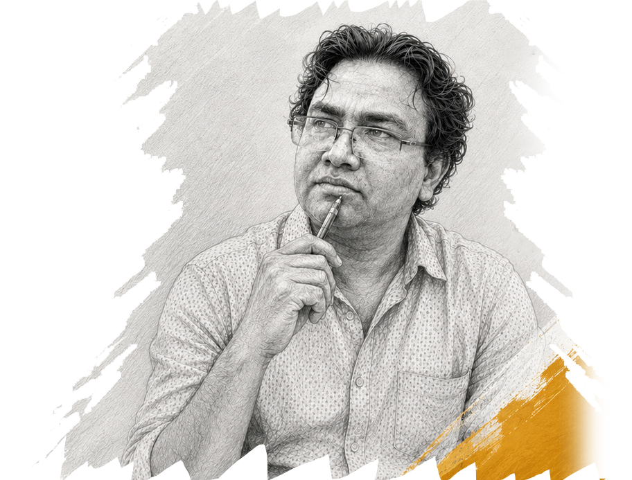 Uttam Aron Portrait Artwork